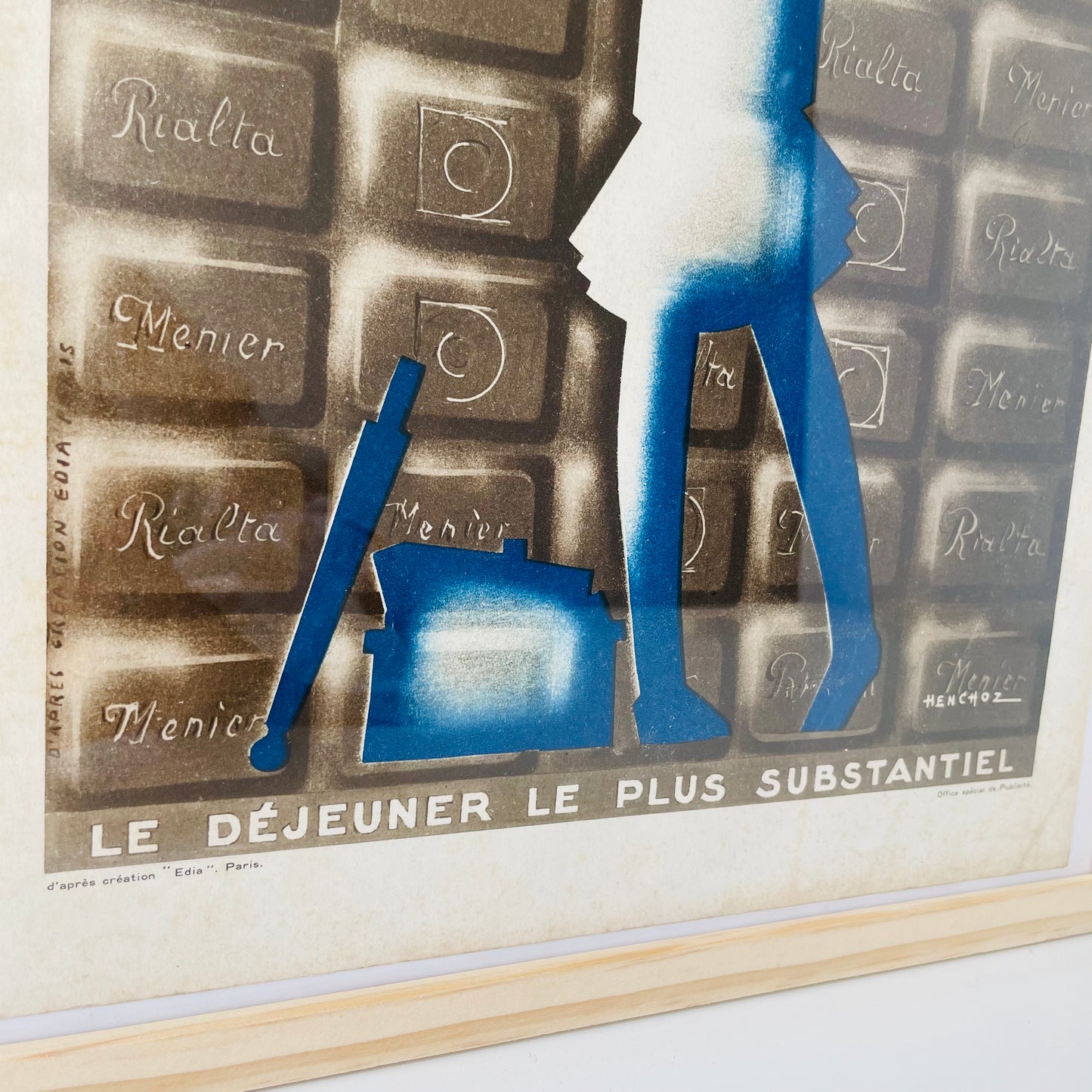 CHOCOLAT MENIER - Affiche Vintage Originale - L'illustration (1843-1944)