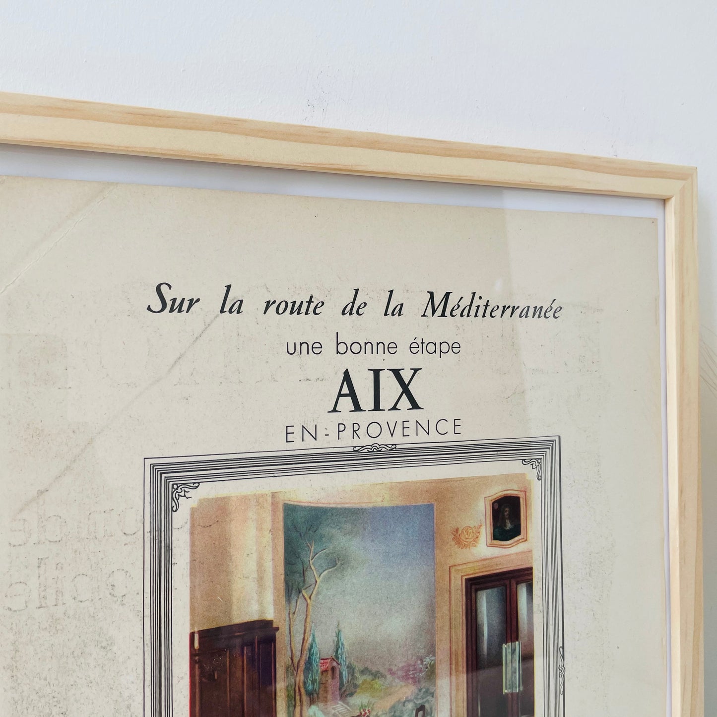 AIX VENDOME - Affiche Vintage Originale - L'illustration (1843-1944)