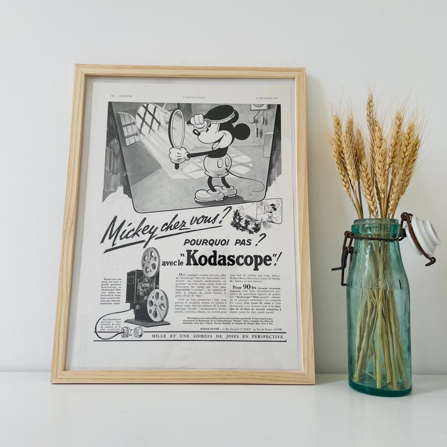 KODASCOPE - Affiche Vintage Originale - L'illustration (1843-1944)