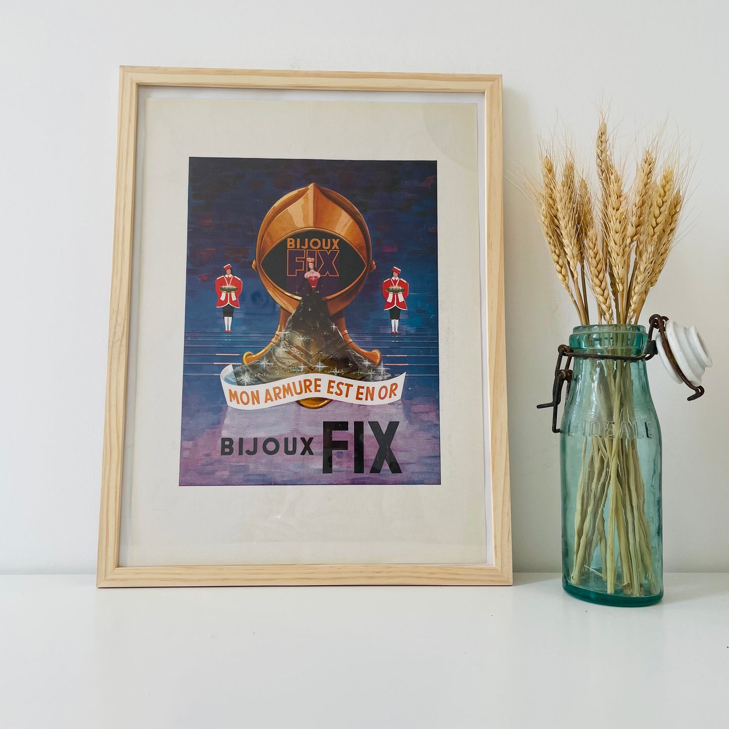 BIJOUX FIX - Affiche Vintage Originale - L'illustration (1843-1944)