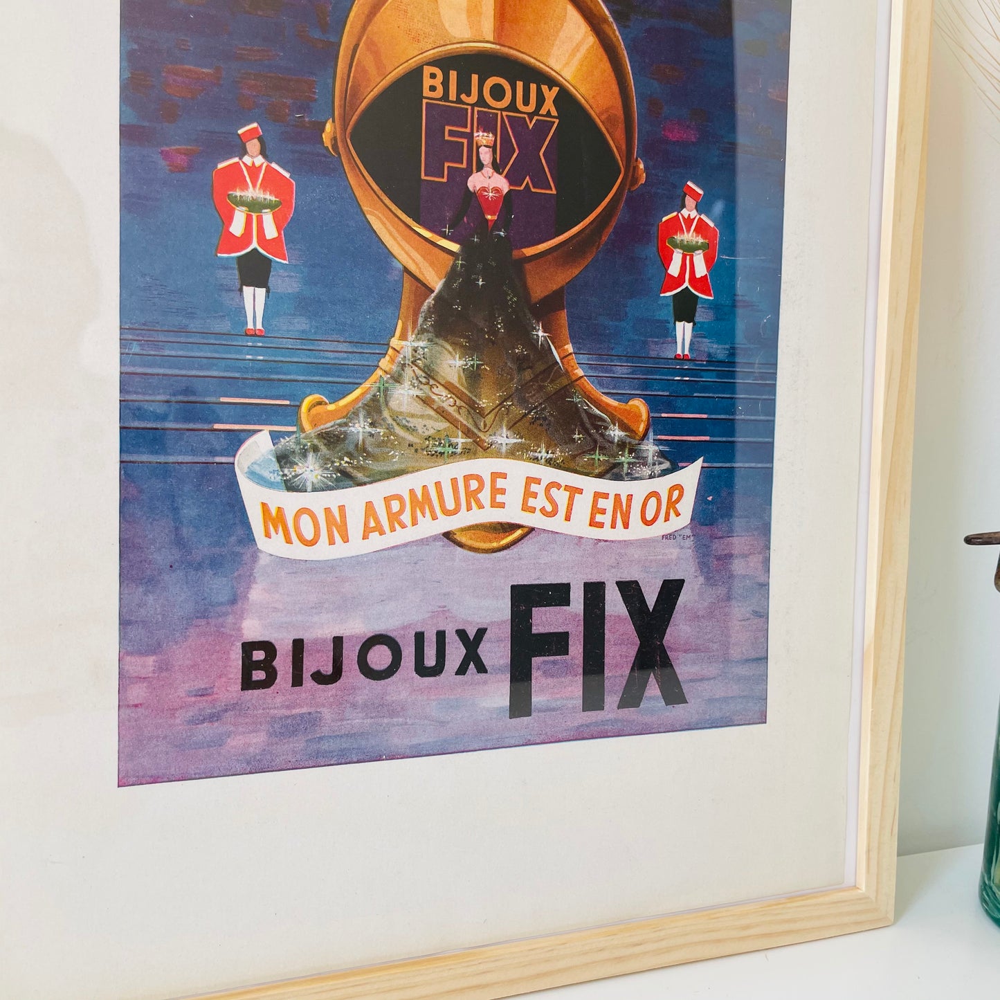 BIJOUX FIX - Affiche Vintage Originale - L'illustration (1843-1944)