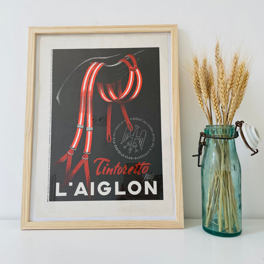 L'AIGLON - Affiche Vintage Originale - L'illustration (1843-1944)