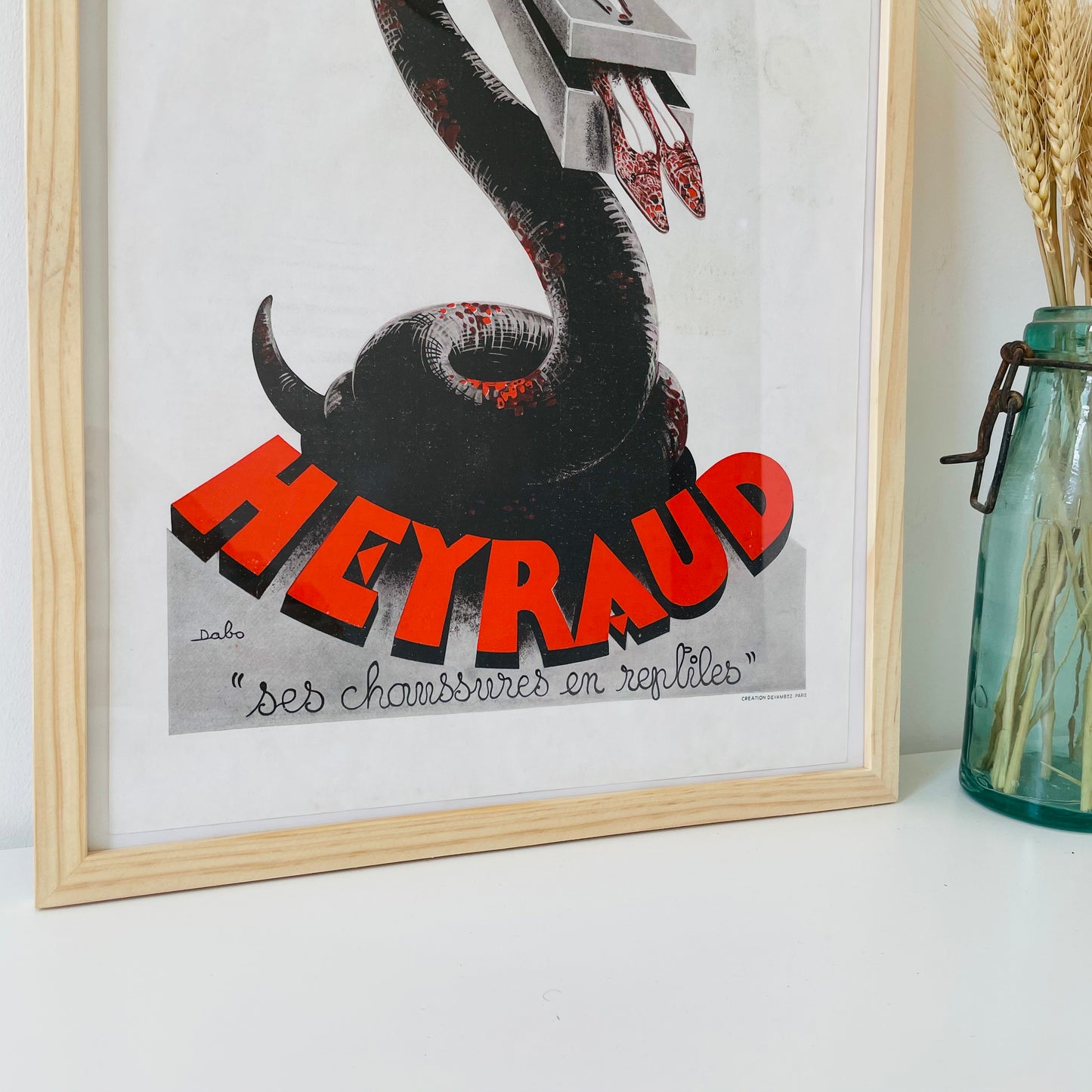 HEYRAUD - Affiche Vintage Originale - L'illustration (1843-1944)