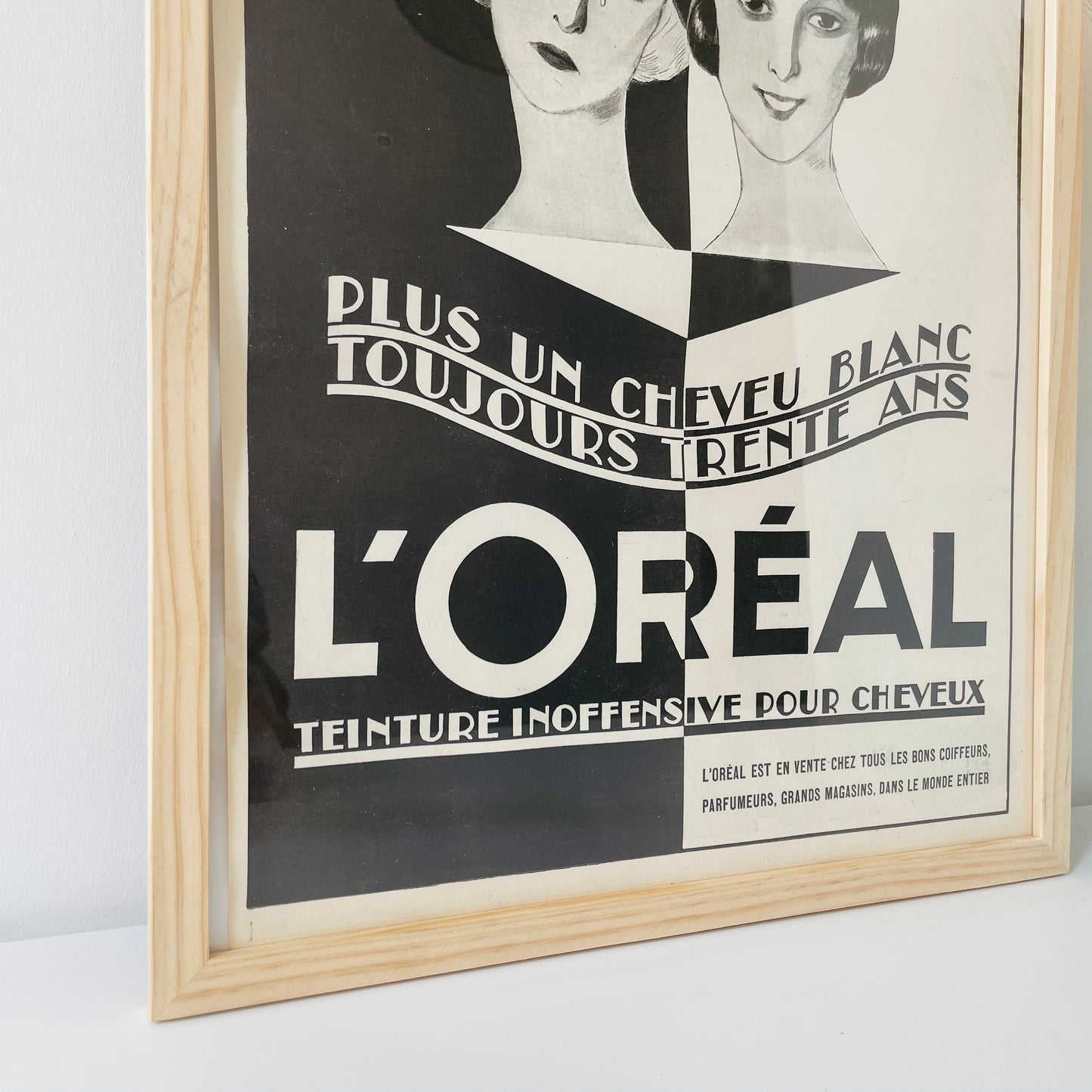 L'OREAL - Affiche Vintage Originale - L'illustration (1843-1944)