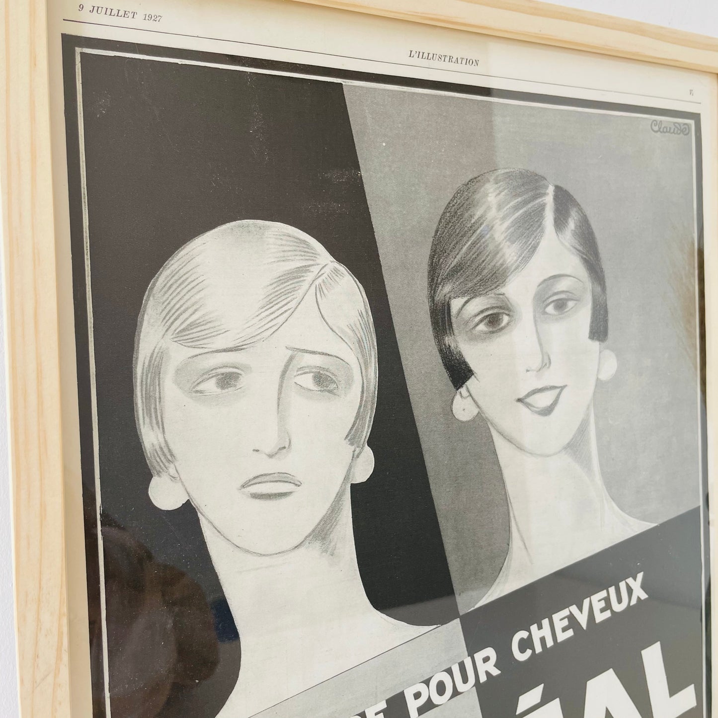 L'OREAL - Affiche Vintage Originale - L'illustration (1843-1944)