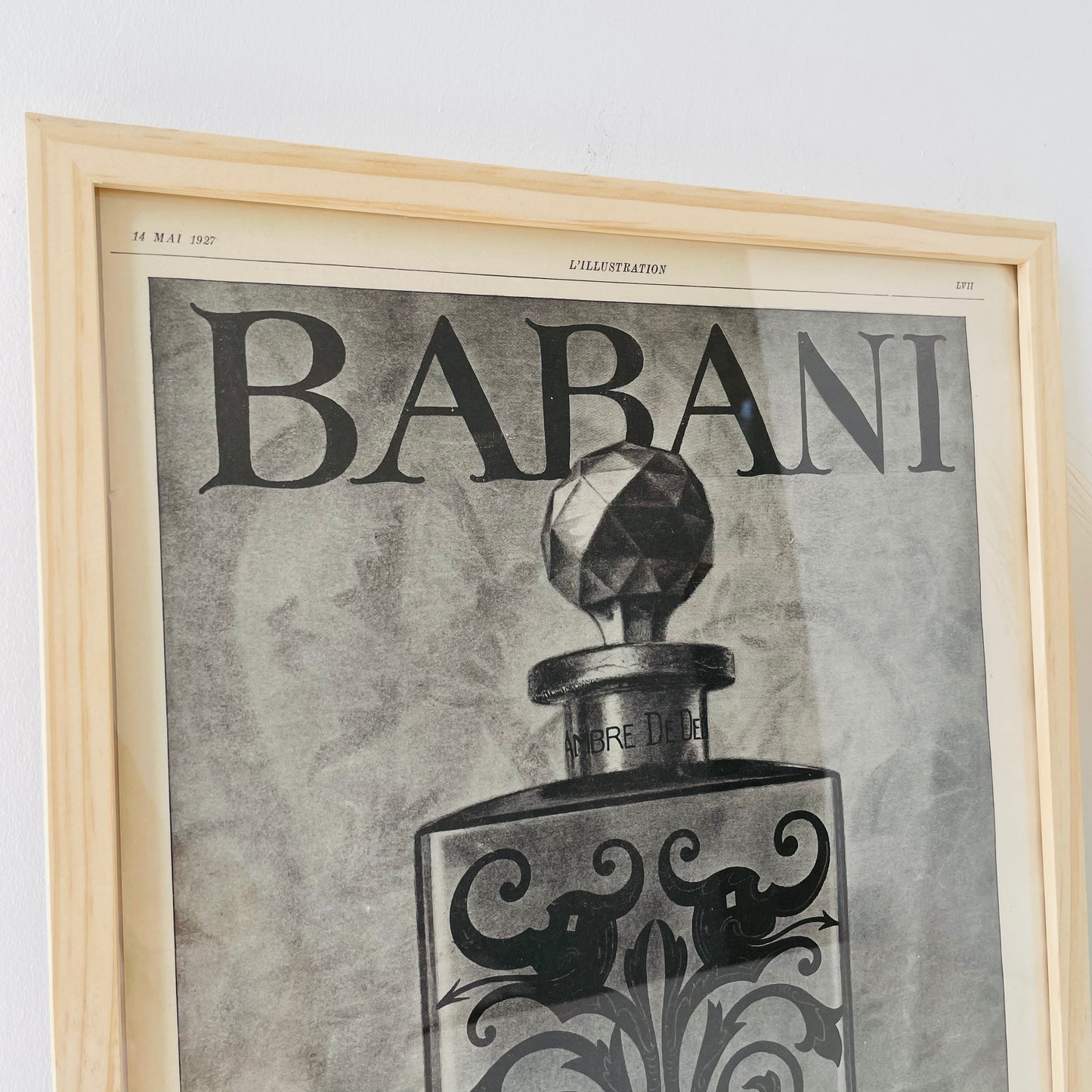 BABANI - Affiche Vintage Originale - L'illustration (1843-1944)