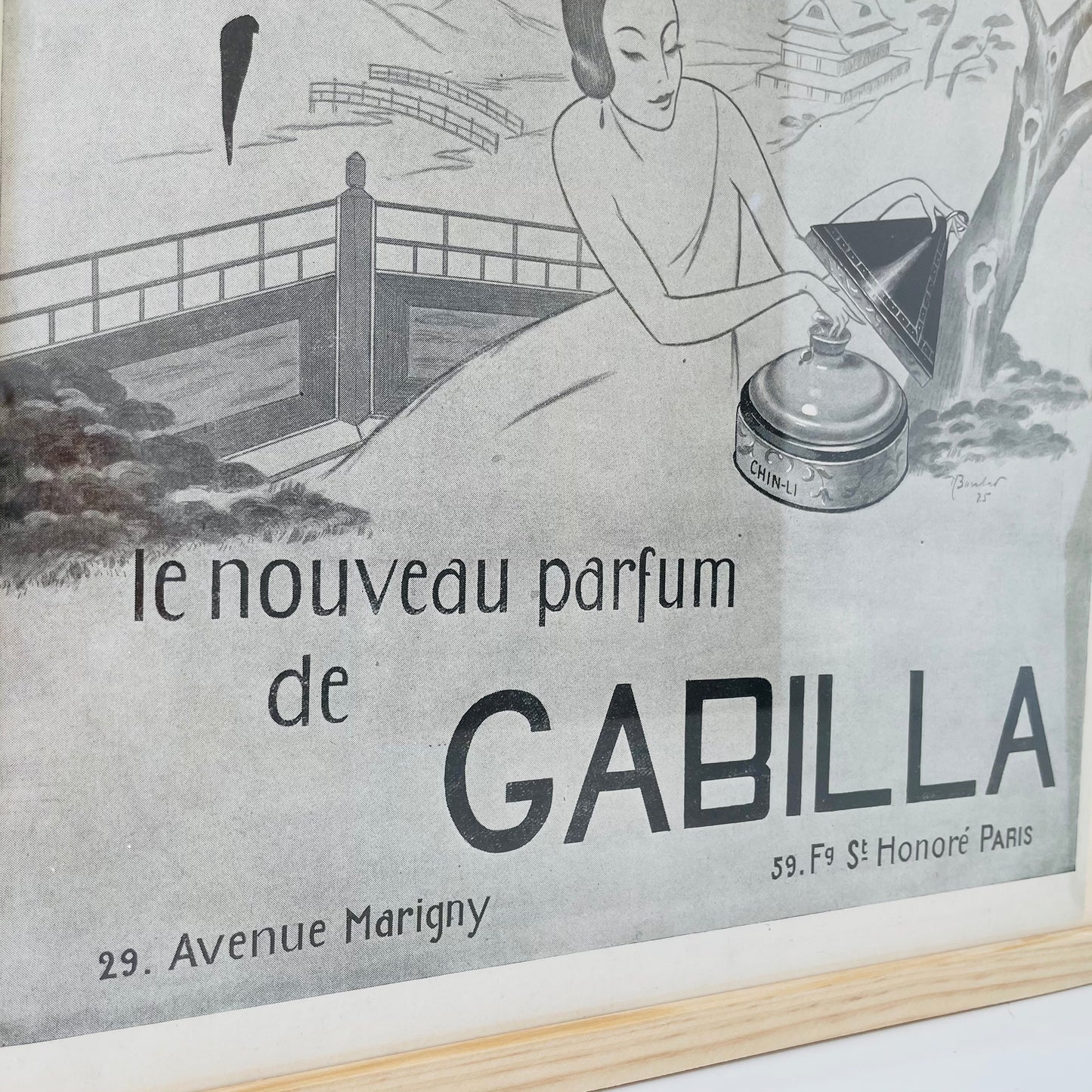 GABILA - Affiche Vintage Originale - L'illustration (1843-1944)