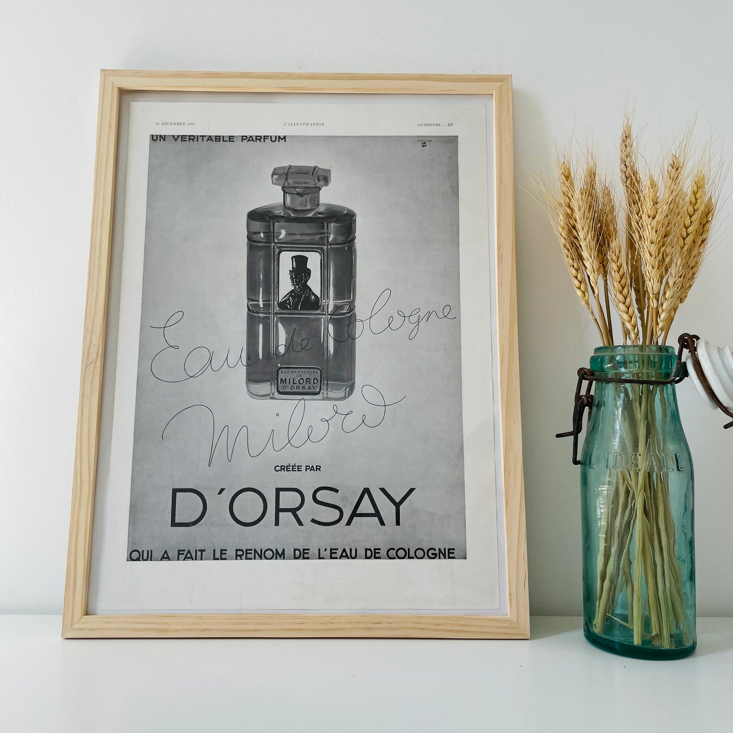 ORSAY - Affiche Vintage Originale - L'illustration (1843-1944)