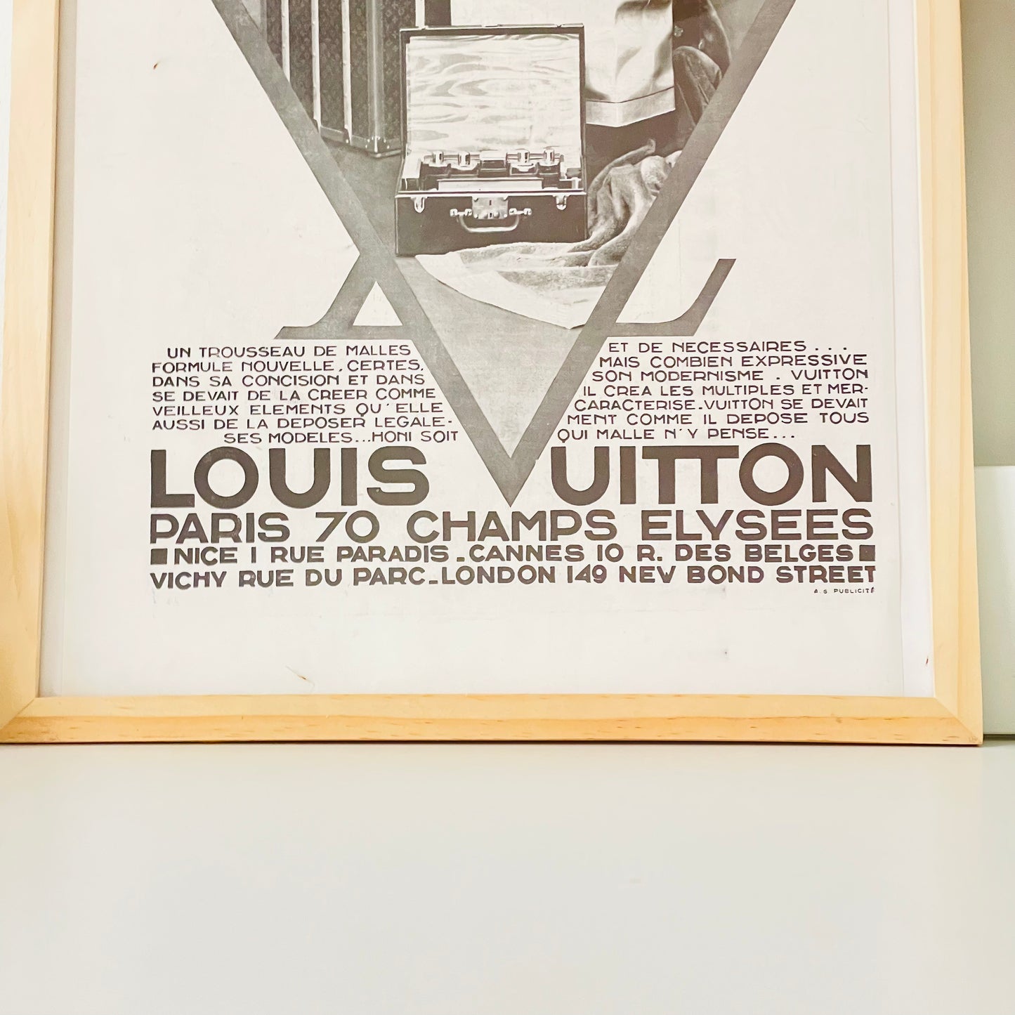 LOUIS VUITTON - Affiche Vintage Originale - L'illustration (1843-1944)